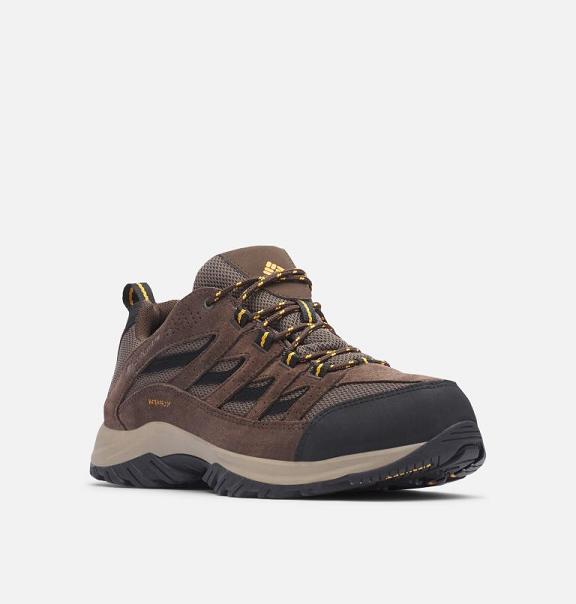 Columbia Crestwood Hiking Shoes Brown For Men's NZ29514 New Zealand